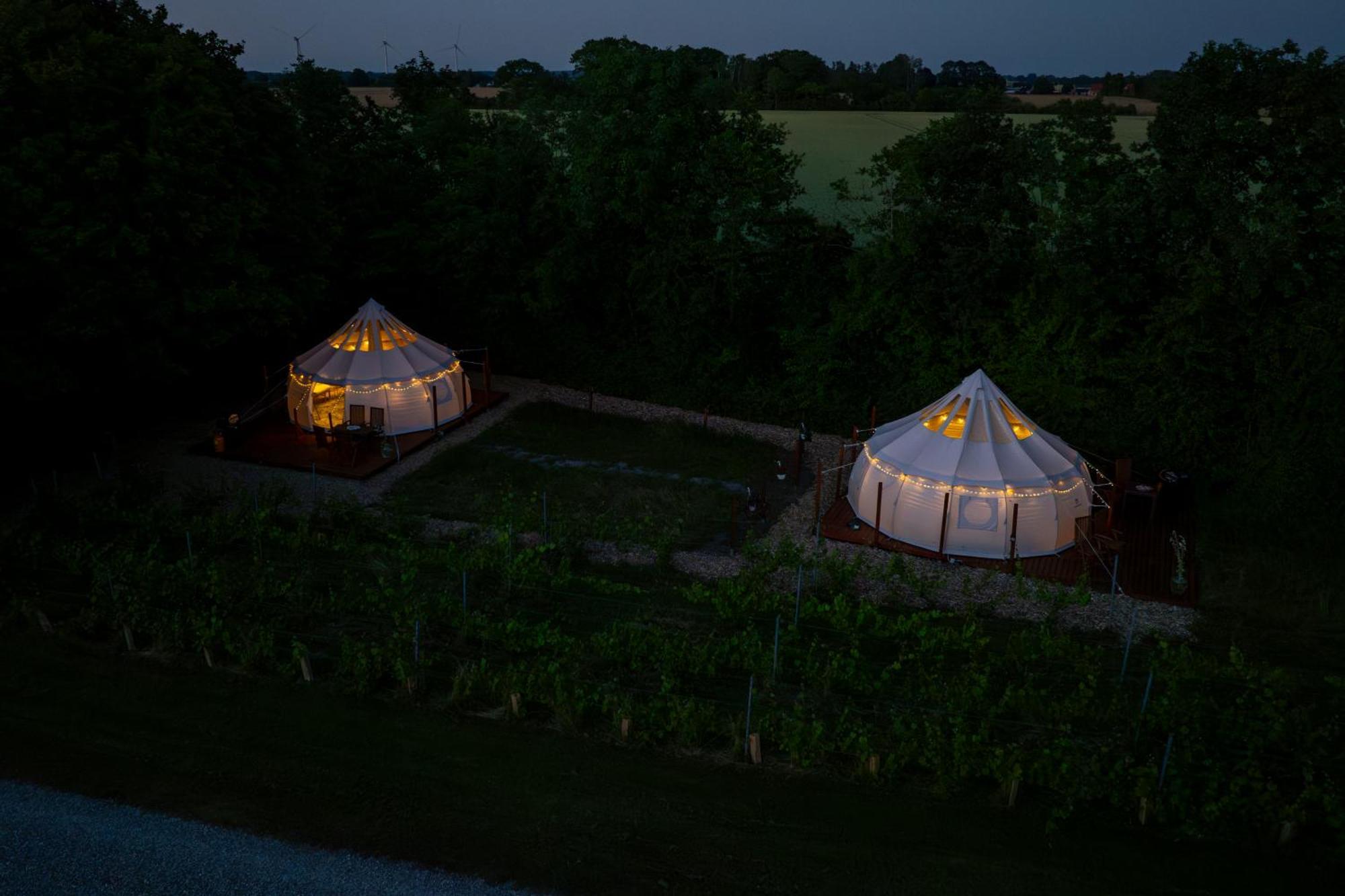 Holmegaard Vin Og Glamping Hotel Dannemare Kültér fotó